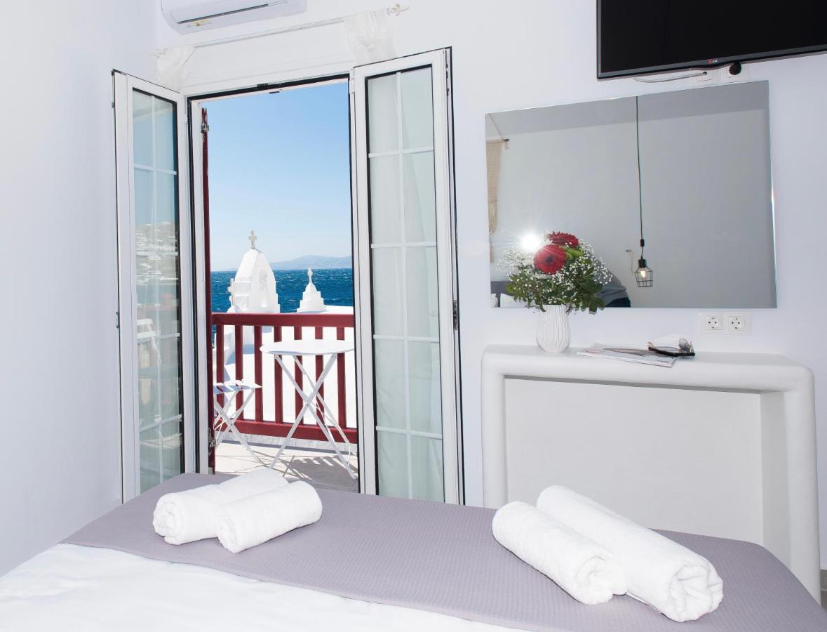 Myconian Little Venice Elite Suites With Sea View Mykonos Town Zewnętrze zdjęcie