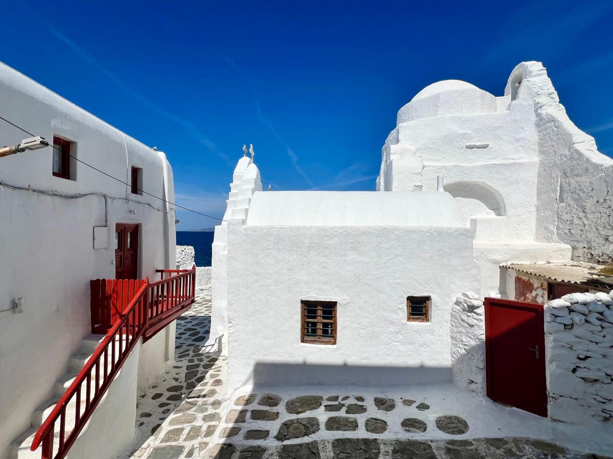 Myconian Little Venice Elite Suites With Sea View Mykonos Town Zewnętrze zdjęcie